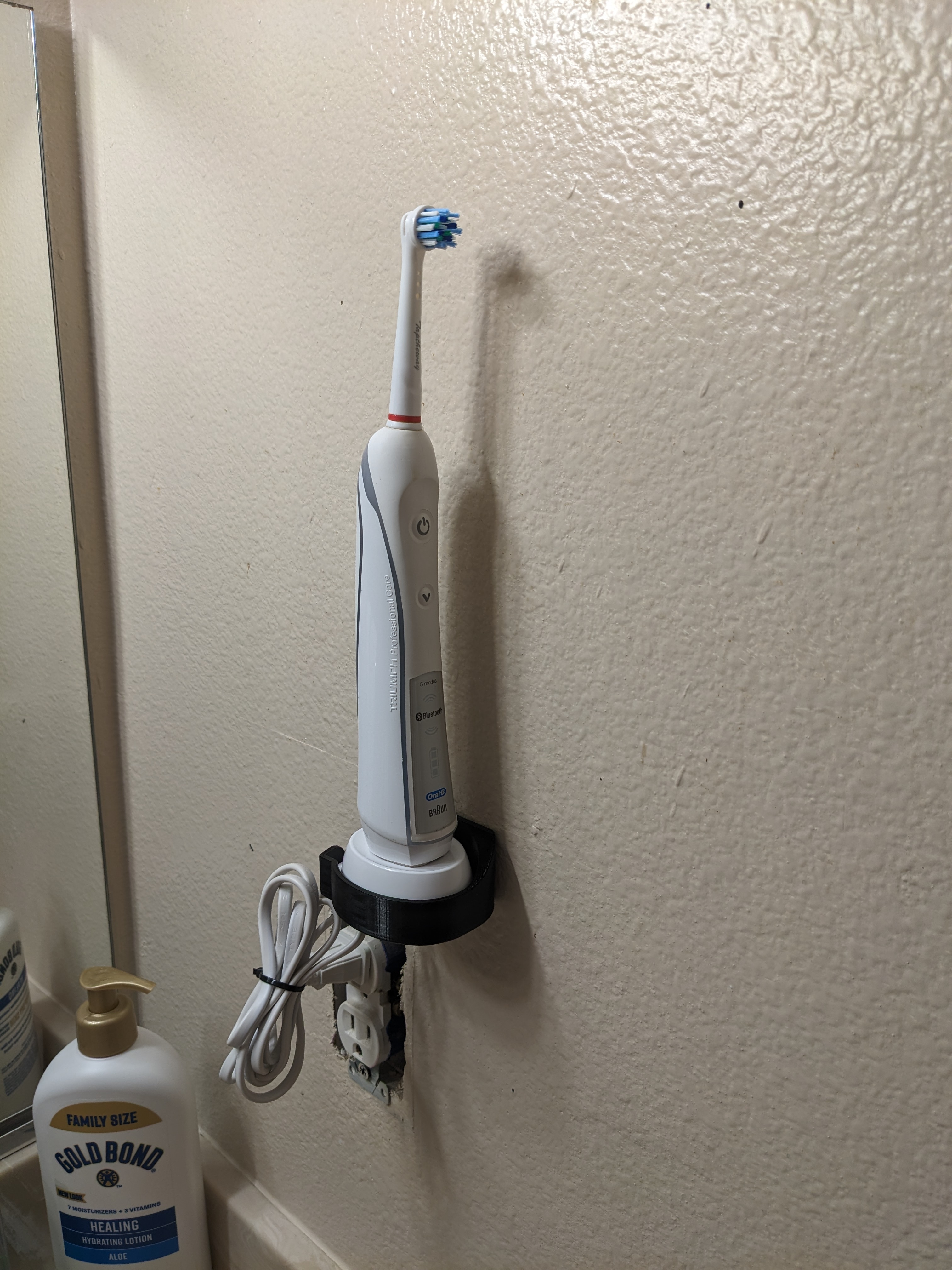 Wall Charger Mount for Oral-B Braun Electric Toothbrush