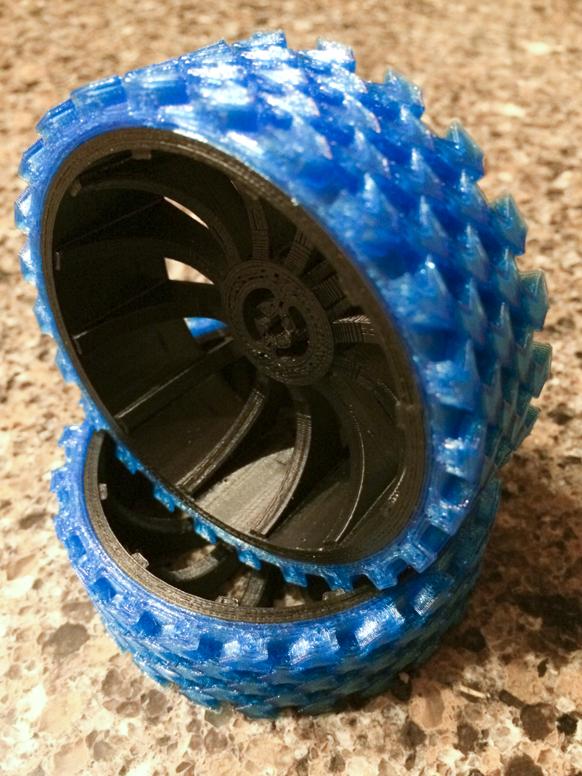Lego Technics Moon Rover Hub and Tire