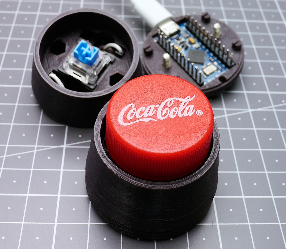 Bottle Cap Keyboard