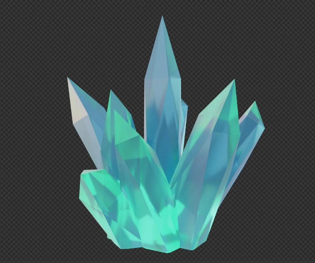 Crystal cluster