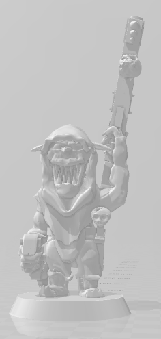 Goblin, Gobbo, Gretchin, Grot Scout Sniper