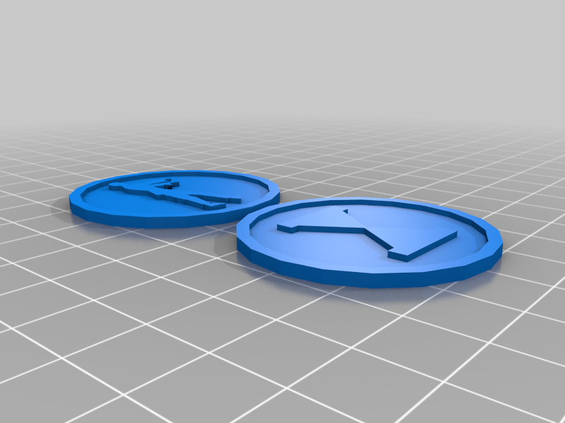 Zombicide Player Tokens