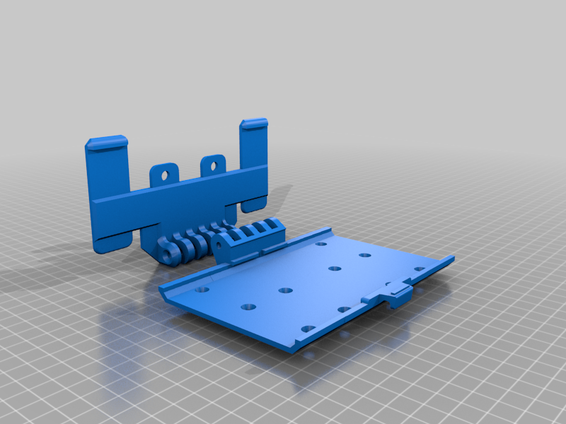 Flat MOLLE Mount for Phone