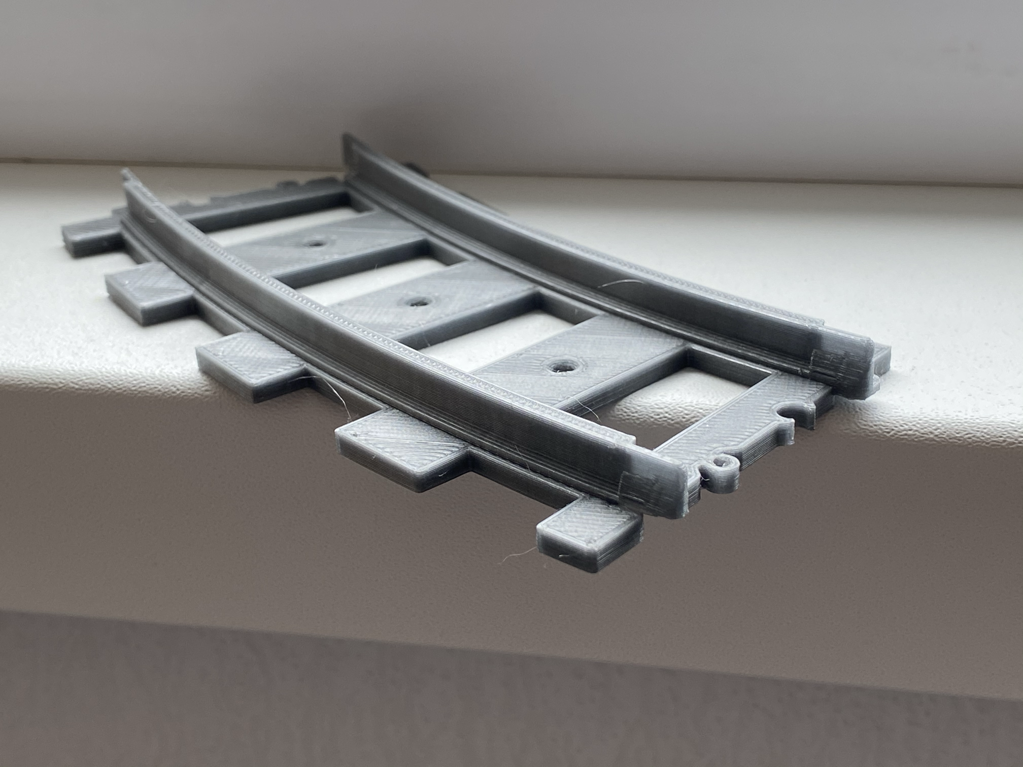 Lego train curve R40 track