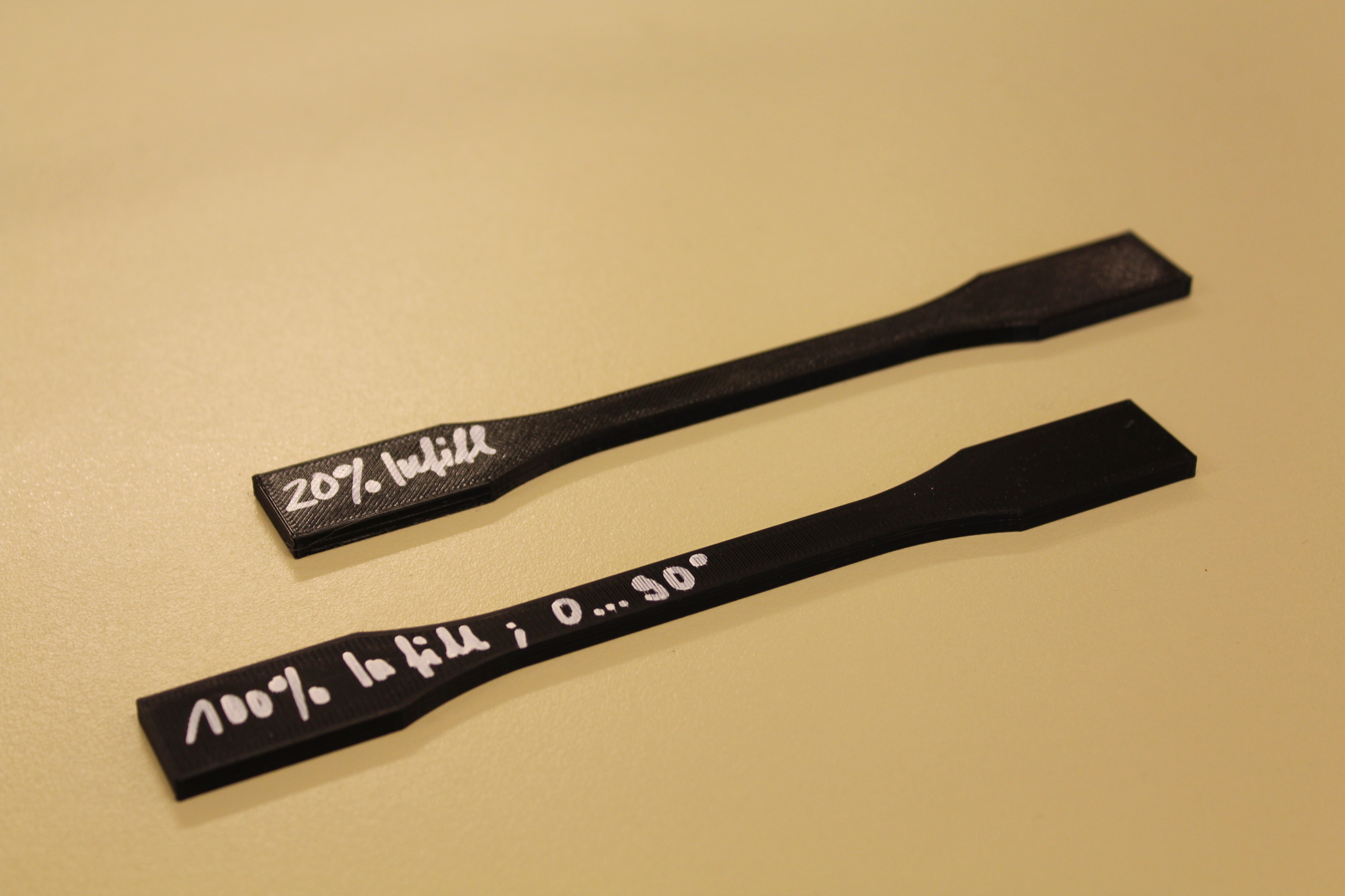 tensile test specimen based on DIN EN ISO 527