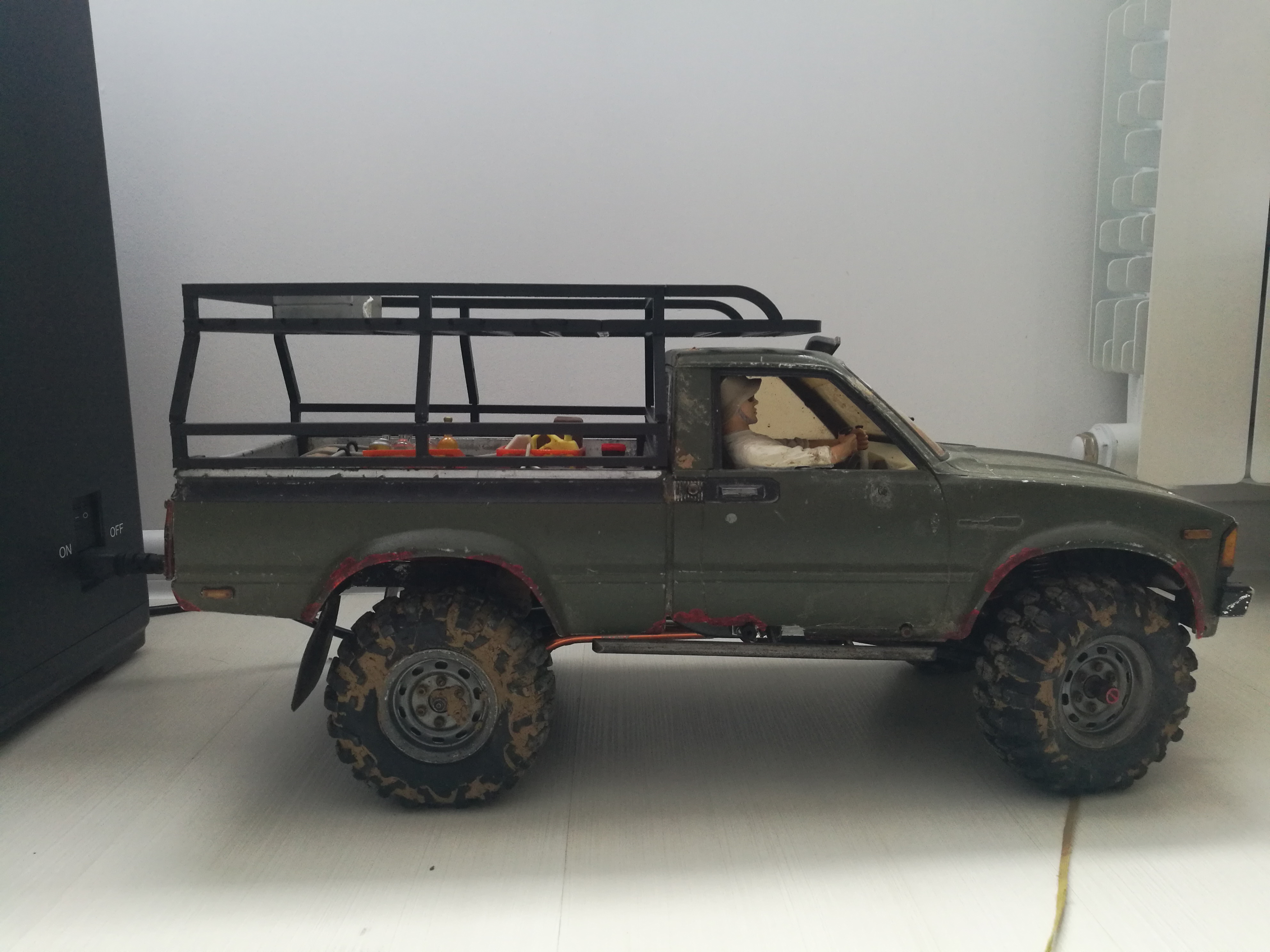 Hilux Tamiya RCWD Roof rack