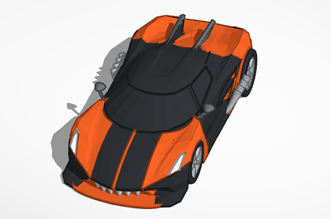 Modified hypercar "The Devil"