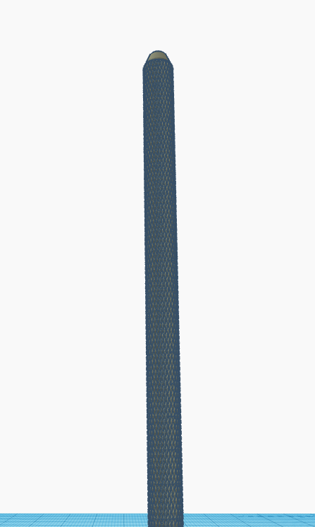 Textured Pen Style 3 knurled
