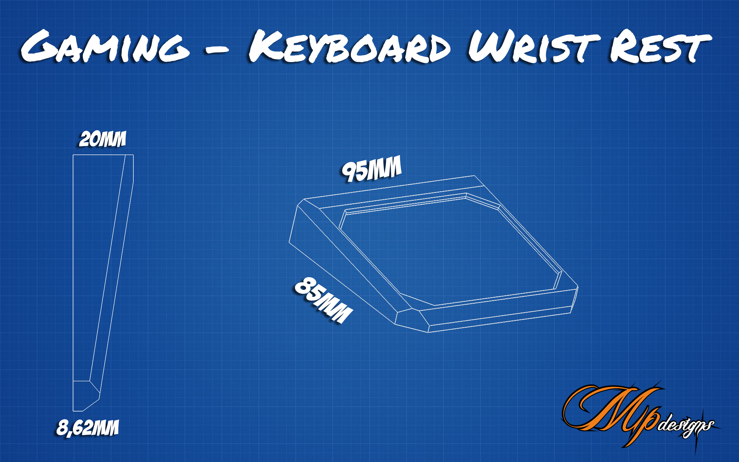 Gaming Keyboard Wrist Rest