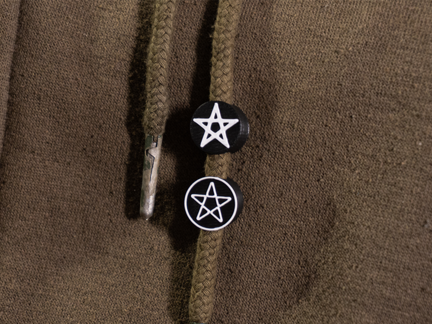 Pentagram Hoodie Drawstring