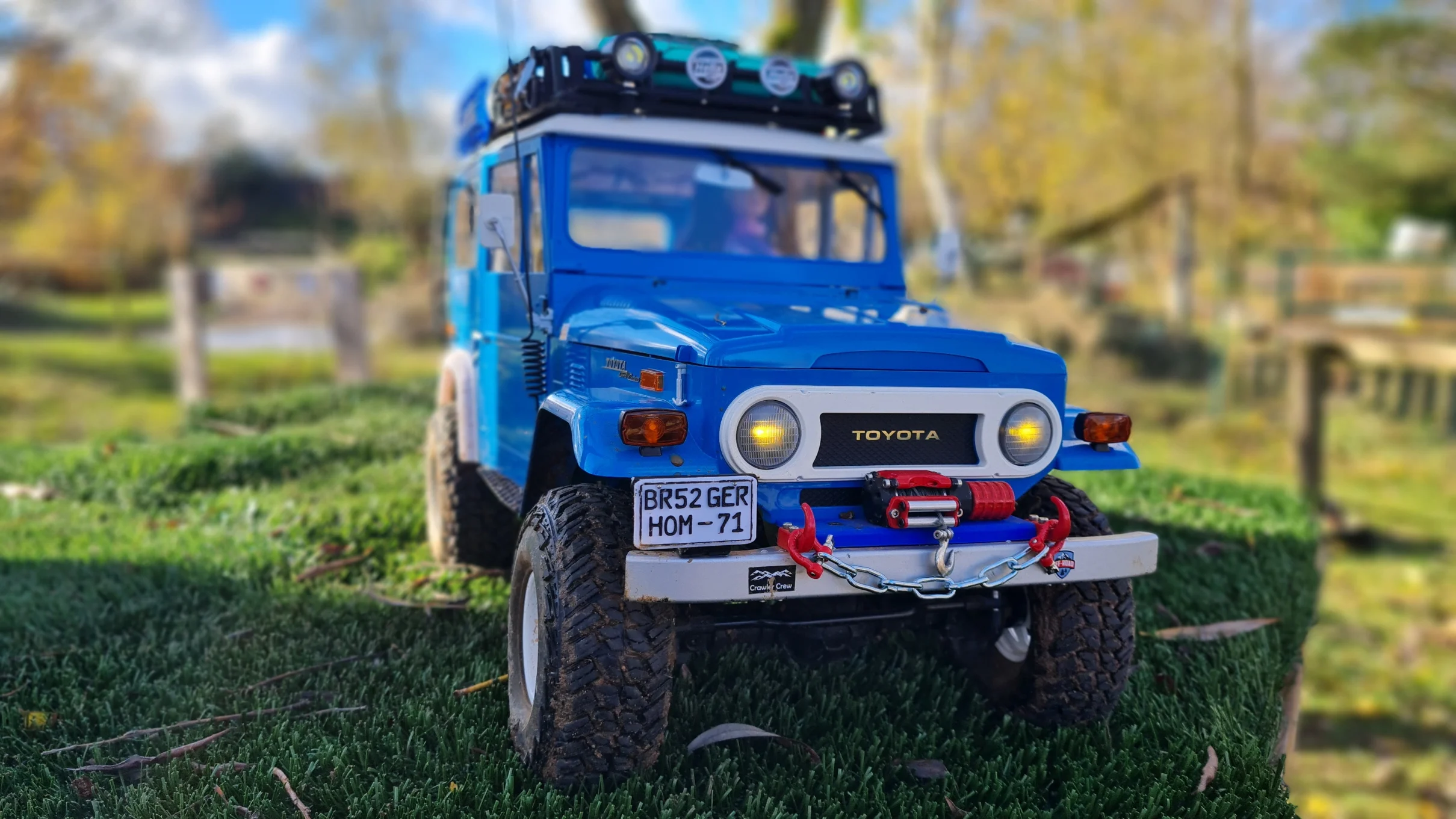 FMS FJ40 Winchplate