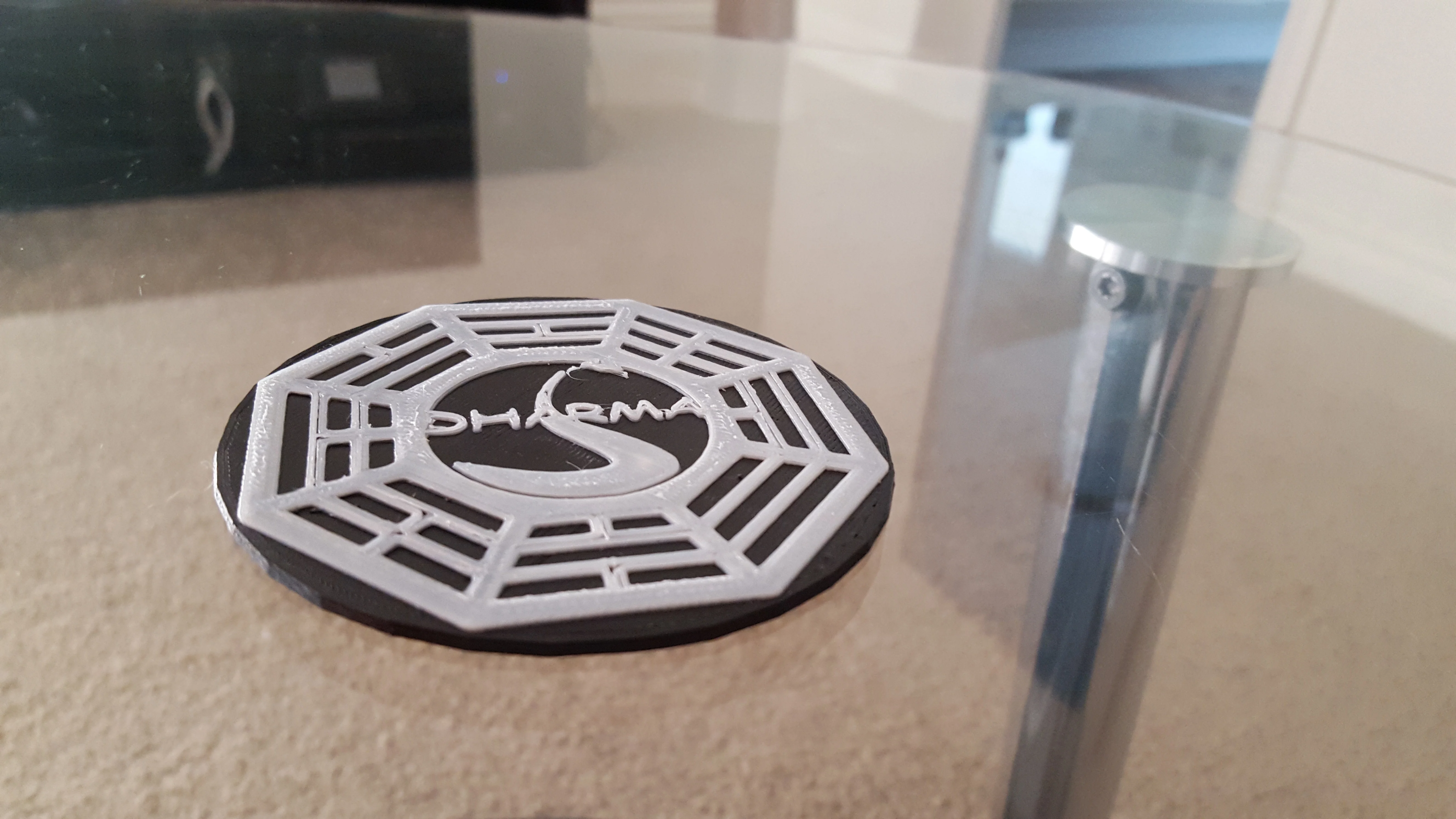 Dharma Initiative Swan Coaster-LOST