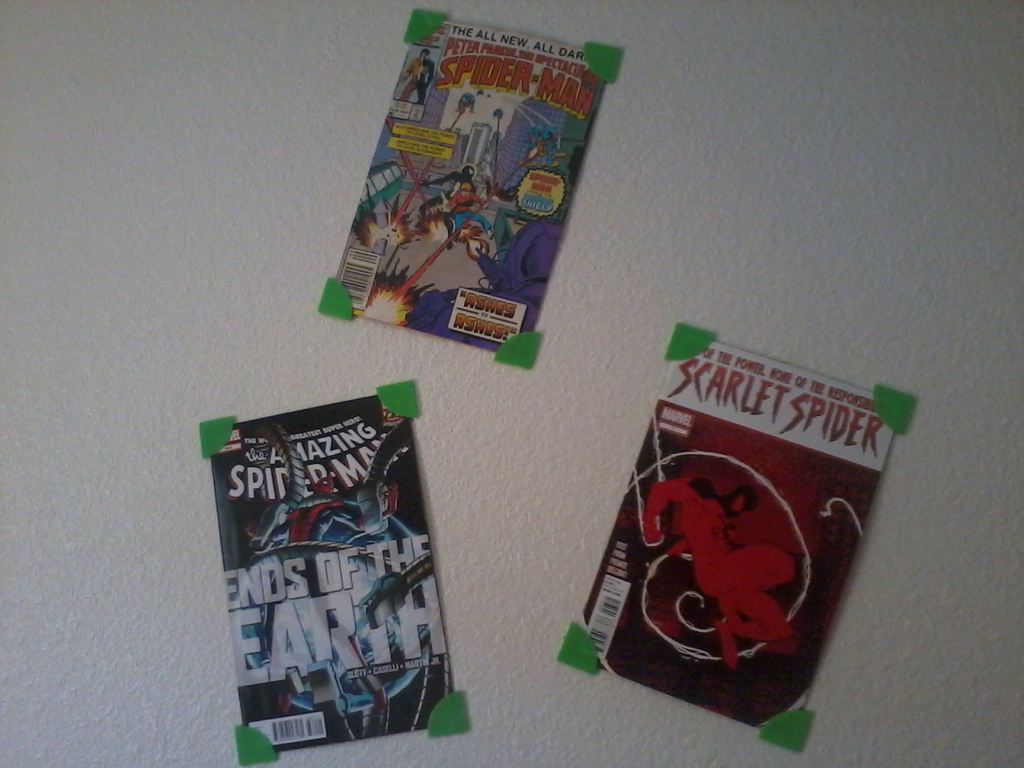 Comic Book wall mounts
