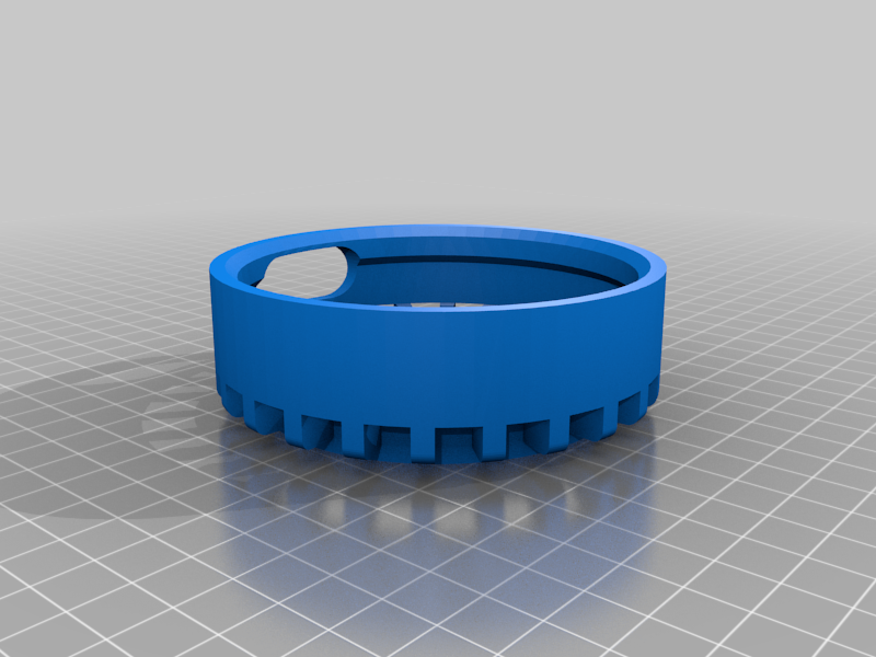 Echo Dot with mounting hole