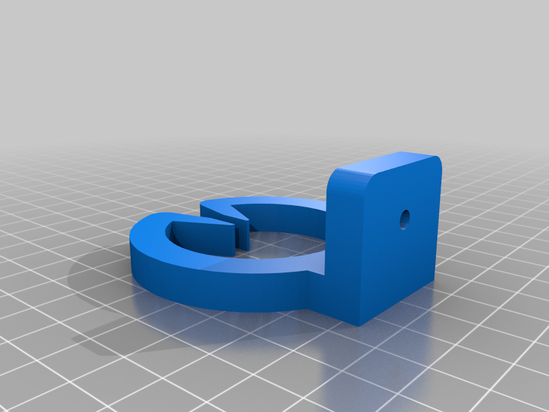 Cable Management with Countersunk Hole