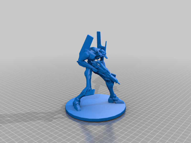 Neon Genesis Evangelion - Eva 01, fix for 80% scale