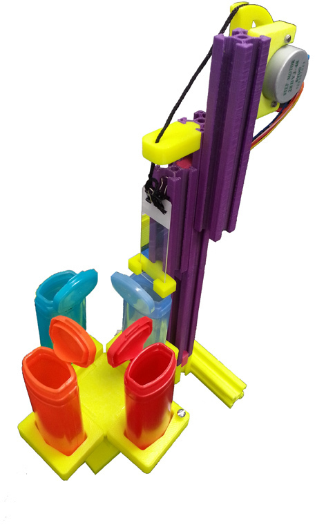 Autostainer for Biological Specimens 3D Printed USB Powered