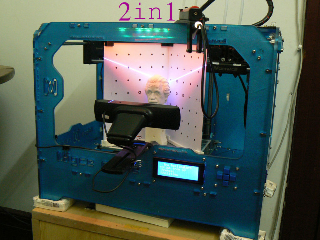 3D Printer Scanner 2in1 kit