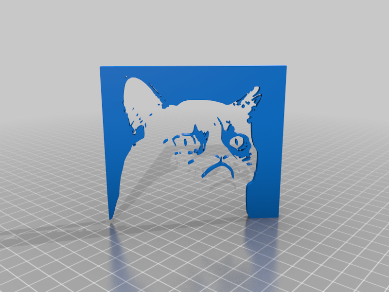 GRUMPY CAT LITHOPHANE humor
