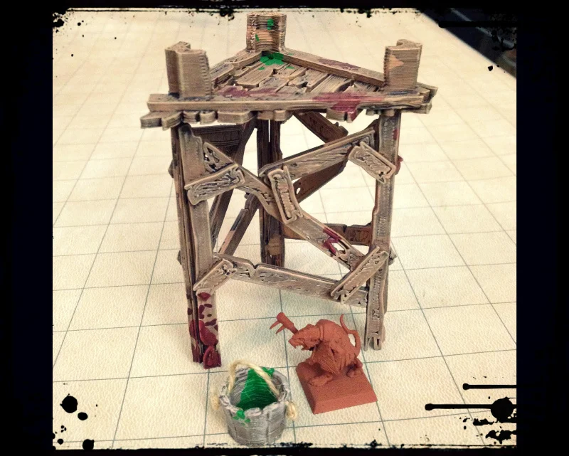 Savage Watchtower - Miniature Terrain