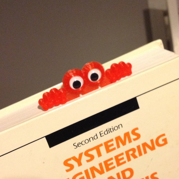 Googly Eyes Bookmark
