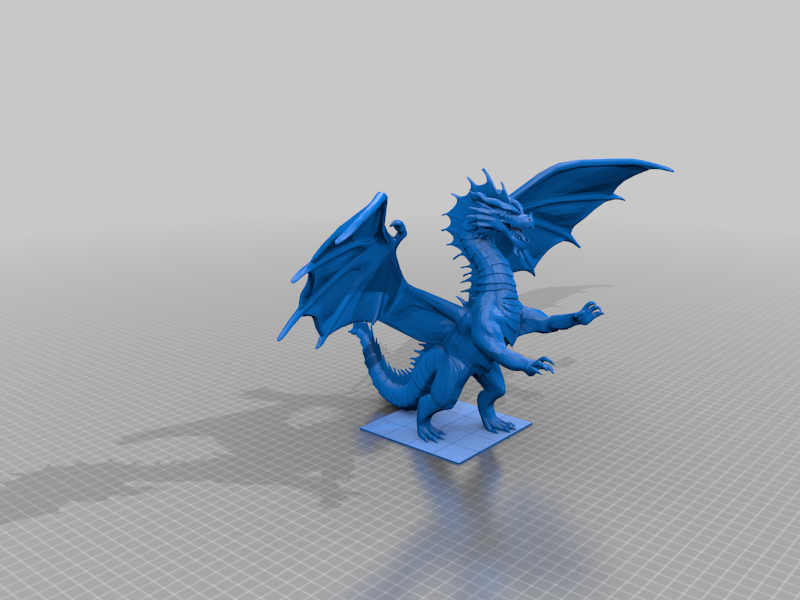 To-Scale Ancient Red Dragon