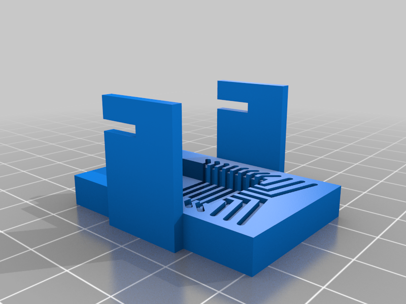ESP8266-12E programming socket with tension screw