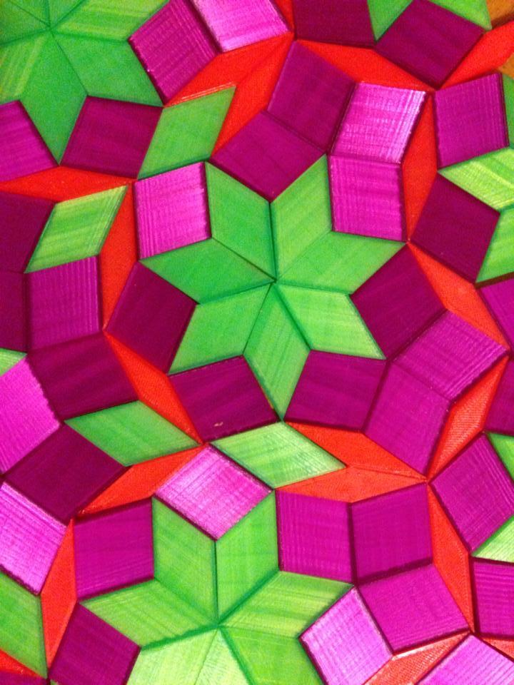 Aperiodic tiling 7-fold symmetry