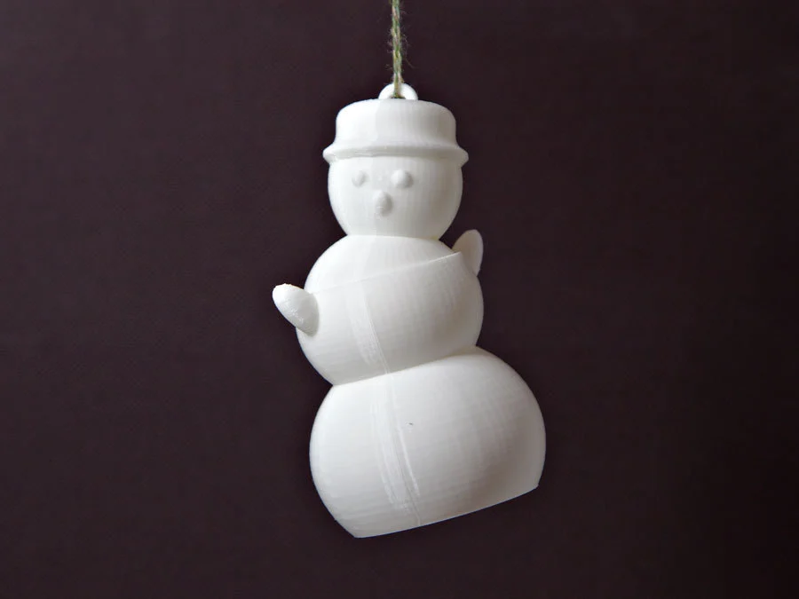 Dancing Snowman Ornament