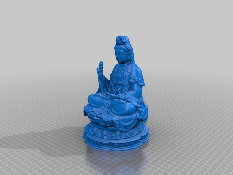 Bodhisattva Guanyin - Flat Version