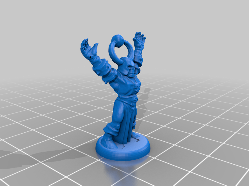 HeroQuest Chaos Mage 18mm version