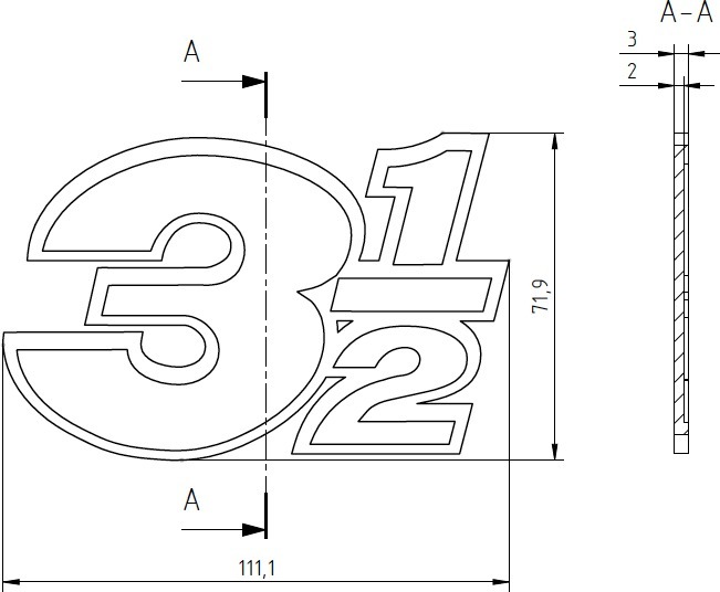Sidepanel Moto Morini 3 1/2