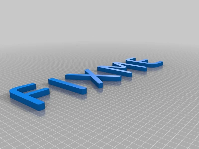 FIXME Hackerspace Letters