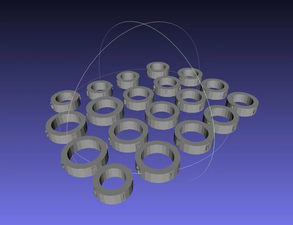 Ring Size Gages