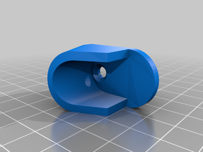 Closet rod holder