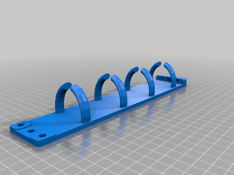 1U 19inch rack cable tidy