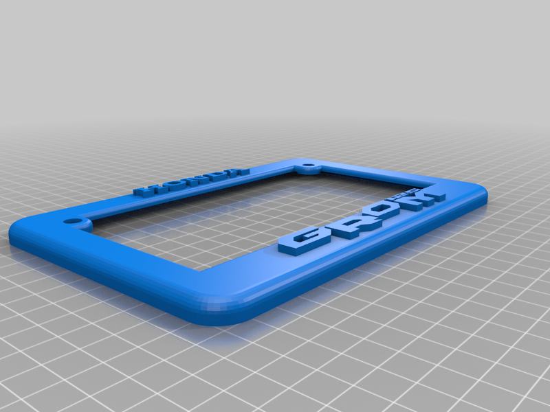 Honda Grom License Plate Frame