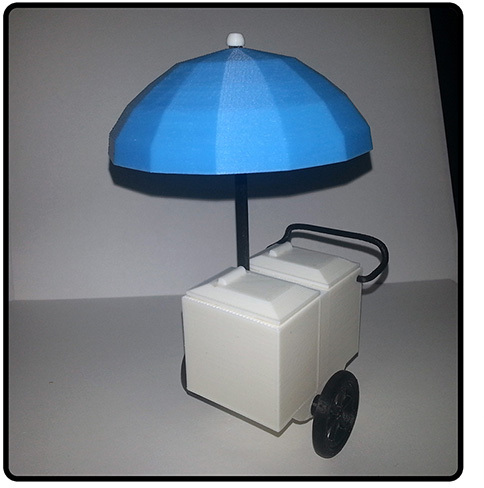 Push Cart Stand