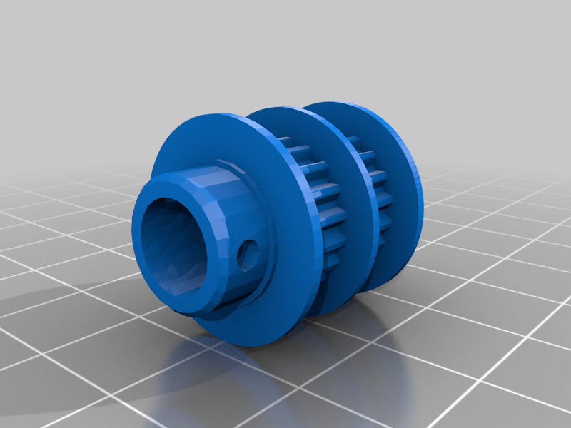Vertex K8400 Pulleymod GT2 T2,5/19T 8mm shaft hole