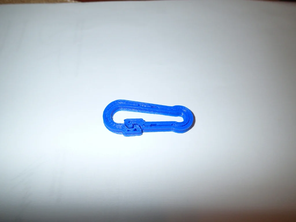 Strong carabiner (FreeCAD)