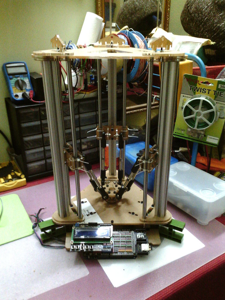 Delta Mini - 20x20 Aluminium extrution ( Work In Progress )