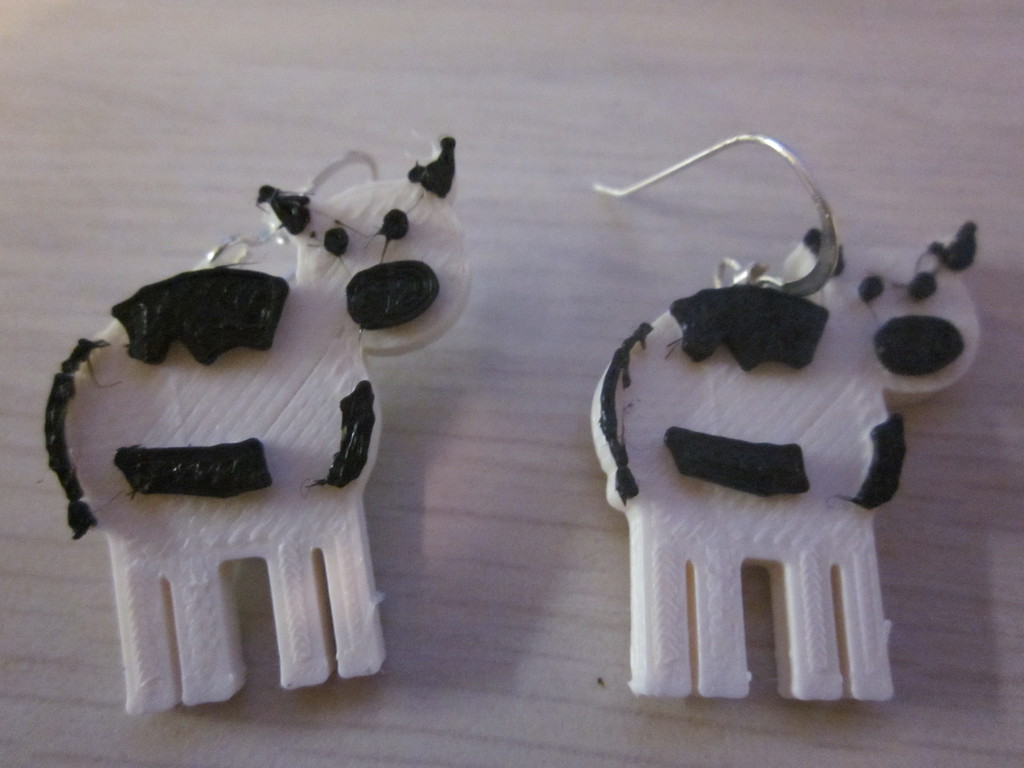 Cow Earrings