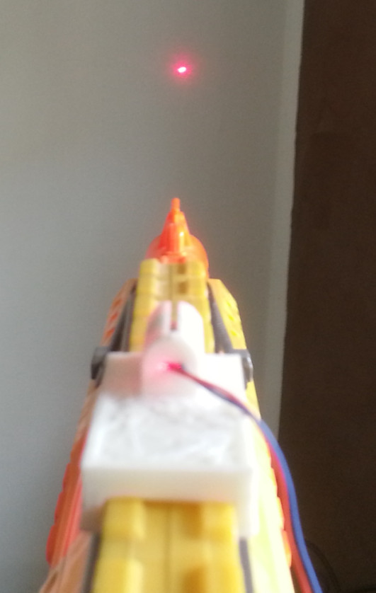 Affordable Nerf Laser Sight