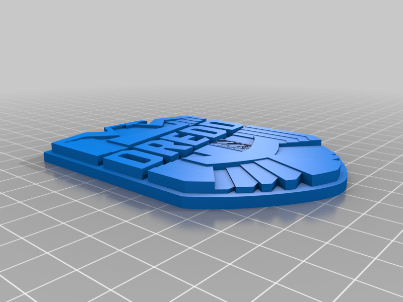 Judge Dredd Badge