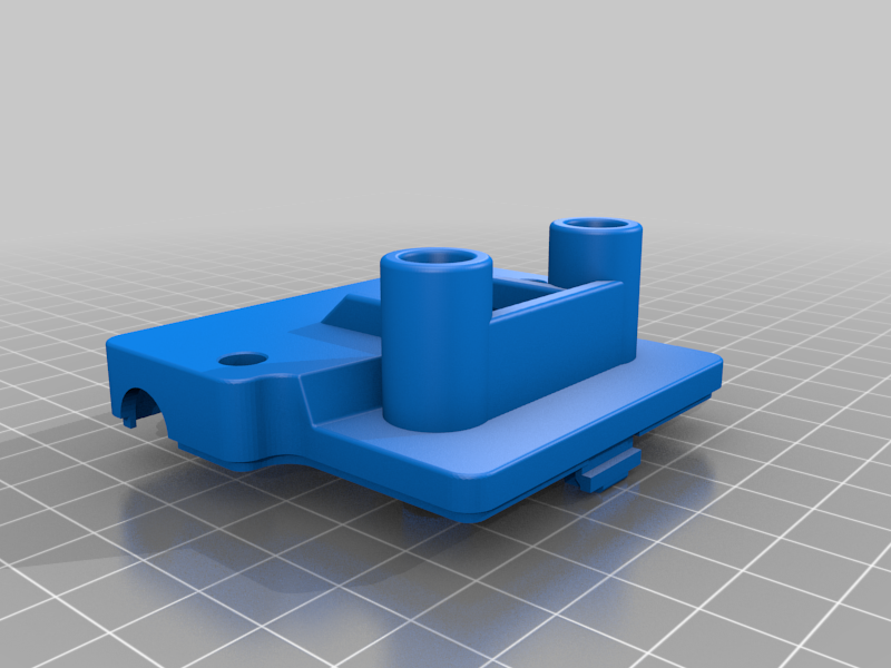 FlashForge Dreamer Carriage Cover Plate With PTFE Sockets