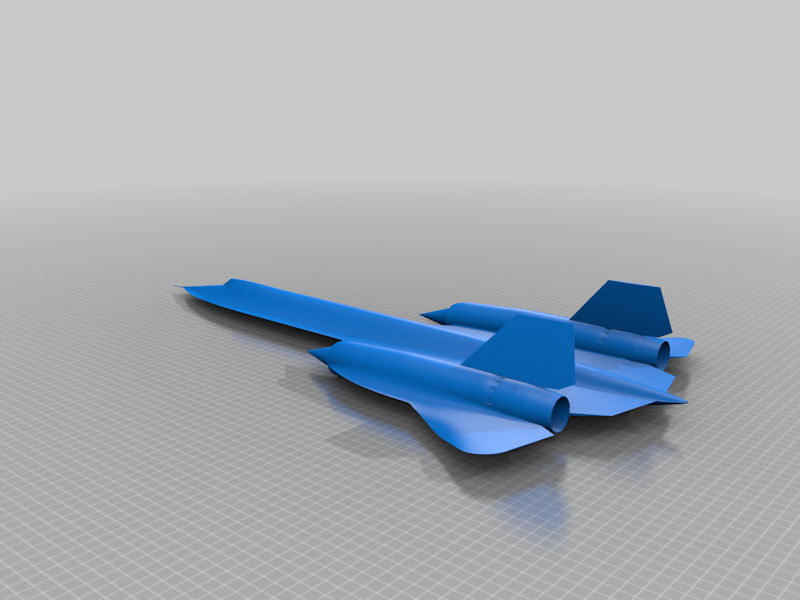 Lockheed SR-71 3D model