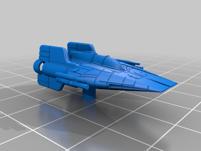 x-wing games  miniature A-wing refit