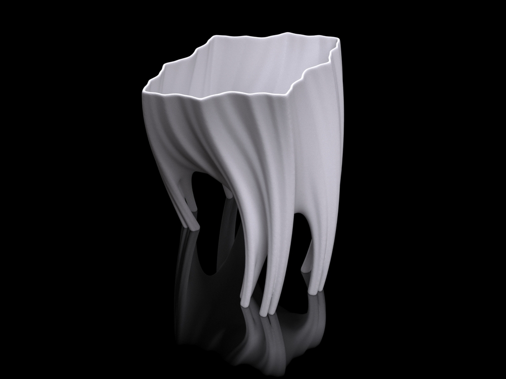 Julia Vase #003 - Roots