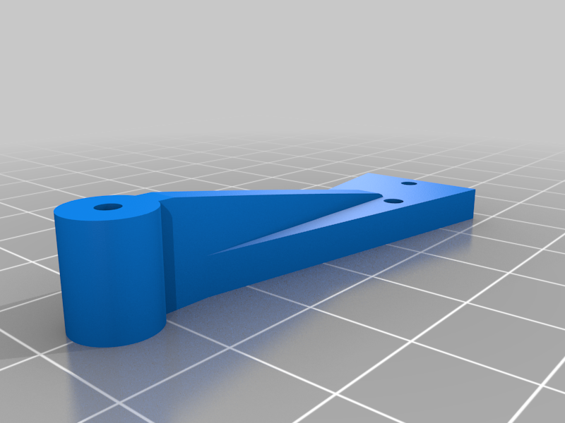 Soporte patin de cola avion RC
