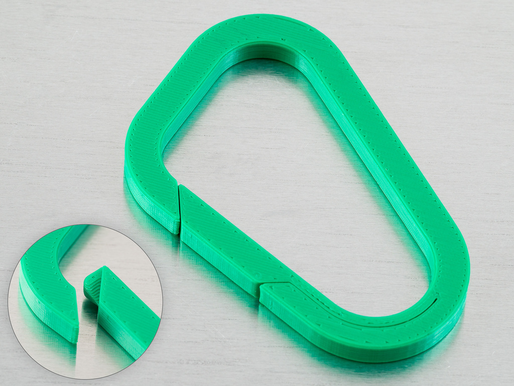 Asymmetric Carabiner